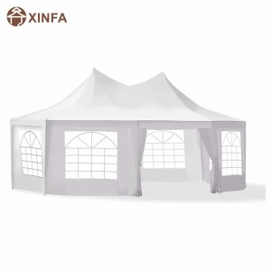 22' x 16' ft Canopy Party Event Tent with 2 Pull-Back Doors